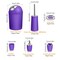 Eggracks 6 Pcs Bathroom Accessories Set including Soap Dispenser | Toothbrush Holder | Tumbler | Soap Dish | Toilet Cleaning Brush and Trash Can